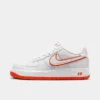 Big Kids' Nike Air Force 1 Low Casual Shoes White/Picante Red/White - DV7762 101 -Default Template 7 DV7762 101 P1
