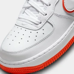 Big Kids' Nike Air Force 1 Low Casual Shoes White/Picante Red/White - DV7762 101 -Default Template 7 DV7762 101 P3