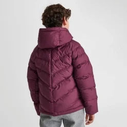 Kids' Nike Synthetic Fill Hooded Puffer Jacket Dark Beetroot - DX1264 638 -Default Template 7 DX1264 638 M4