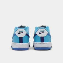 Little Kids' Nike Force 1 LV8 2 Casual Shoes White/Light Photo Blue/Deep Royal Blue - DX2164 100 -Default Template 7 DX2164 100 P4