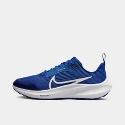 Big Kids' Nike Zoom Air Pegasus 40 Running Shoes Game Royal/Deep Royal Blue/White - DX2498Â 400