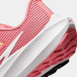 Big Kids' Nike Zoom Air Pegasus 40 Running Shoes Coral Chalk/Citron Pulse/Sea Coral/White - DX2498 600 -Default Template 7 DX2498 600 P3