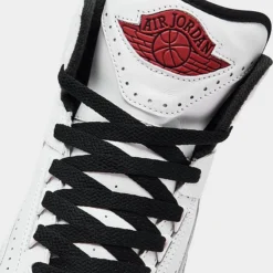 Nike Big Kids' Air Jordan Retro 2 Basketball Shoes White/Varsity Red/Black - DX2591 106 -Default Template 7 DX2591 106 P3