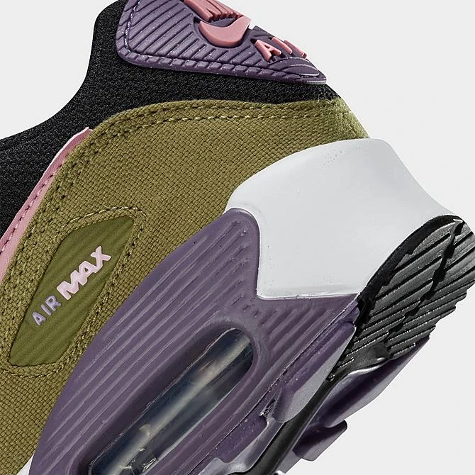 Big Kids' Nike Air Max 90 SE Casual Shoes Black/Pilgrim/Canyon Purple/Elemental Pink - DX3091 001 5 Big Kids' Nike Air Max 90 SE Casual Shoes Black/Pilgrim/Canyon Purple/Elemental Pink - DX3091 001 - Image 3