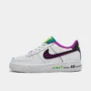 Big Kids' Nike Air Force 1 LV8 SE Casual Shoes White/Black/Vivid Purple/Light Menta - DX3933 100 2 Big Kids' Nike Air Force 1 LV8 SE Casual Shoes White/Black/Vivid Purple/Light Menta - DX3933 100 -Default Template 7 DX3933 100 P1