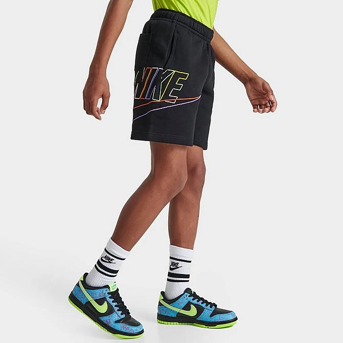 Kids' Nike HBR Core Futura Shorts Black - DX5101 010 3 Kids' Nike HBR Core Futura Shorts Black - DX5101 010