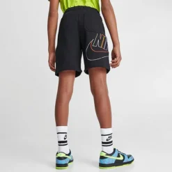 Kids' Nike HBR Core Futura Shorts Black - DX5101 010 11 Kids' Nike HBR Core Futura Shorts Black - DX5101 010 -Default Template 7 DX5101 010 M4