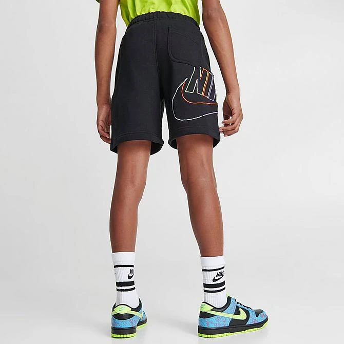 Kids' Nike HBR Core Futura Shorts Black - DX5101 010 6 Kids' Nike HBR Core Futura Shorts Black - DX5101 010 - Image 4