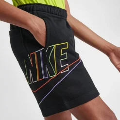 Kids' Nike HBR Core Futura Shorts Black - DX5101 010 12 Kids' Nike HBR Core Futura Shorts Black - DX5101 010 -Default Template 7 DX5101 010 M5