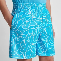 Boys' Nike Dri-FIT Multi+ Training Shorts Baltic Blue - DX5355 468 -Default Template 7 DX5355 468 M5