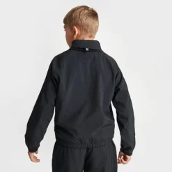 Kids' Nike Athletics Repel Half-Zip Woven Training Jacket Black/Black/Black/White - DX5365 010 -Default Template 7 DX5365 010 M4