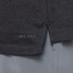 Kids' Nike Dri-FIT Athletics Fleece Training Pullover Hoodie Black/Heather/White - DX5374 010 -Default Template 7 DX5374 010 M6