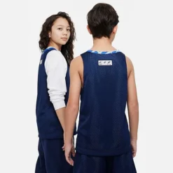 Kids' Nike Culture Of Basketball Reversible Basketball Jersey Midnight Navy/Cobalt Bliss/White - DX5515 410 -Default Template 7 DX5515 410 M3