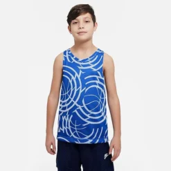 Kids' Nike Culture Of Basketball Reversible Basketball Jersey Midnight Navy/Cobalt Bliss/White - DX5515 410 -Default Template 7 DX5515 410 M4