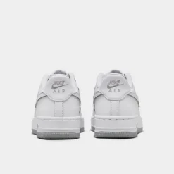 Big Kids' Nike Air Force 1 Low Casual Shoes White/Wolf Grey/White - DX5805G 100 11 Big Kids' Nike Air Force 1 Low Casual Shoes White/Wolf Grey/White - DX5805G 100 -Default Template 7 DX5805G 100 P4