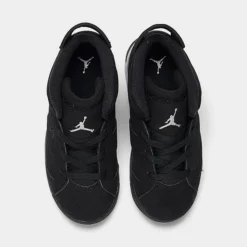 Nike Kids' Toddler Air Jordan Retro 6 Casual Shoes Black/Metallic Silver/Black - DX6179 001 12 Nike Kids' Toddler Air Jordan Retro 6 Casual Shoes Black/Metallic Silver/Black - DX6179 001 -Default Template 7 DX6179 001 P5