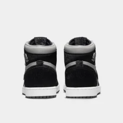 Nike Women's Air Jordan Retro 1 High OG Casual Shoes Medium Grey/Black/White - DZ2523 001 11 Nike Women's Air Jordan Retro 1 High OG Casual Shoes Medium Grey/Black/White - DZ2523 001 -Default Template 7 DZ2523 001 P4