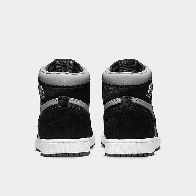 Nike Women's Air Jordan Retro 1 High OG Casual Shoes Medium Grey/Black/White - DZ2523 001 6 Nike Women's Air Jordan Retro 1 High OG Casual Shoes Medium Grey/Black/White - DZ2523 001 - Image 4