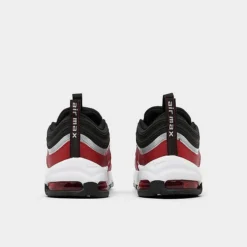 Little Kids' Nike Air Max 97 SE Stretch Lace Casual Shoes Black/Metallic Silver/Varsity Red/White - DZ2665 001 -Default Template 7 DZ2665 001 P4