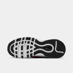 Little Kids' Nike Air Max 97 SE Stretch Lace Casual Shoes Black/Metallic Silver/Varsity Red/White - DZ2665 001 -Default Template 7 DZ2665 001 P6