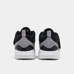 Nike Kids' Toddler Jordan Max Aura 5 Stretch Lace Basketball Shoes Black/University Red/White/Cement Grey - DZ4355 061 -Default Template 7 DZ4355 061 P4