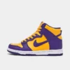 Big Kids' Nike Dunk High Casual Shoes Court Purple/Gold - DZ4454 500 -Default Template 7 DZ4454 500 P1
