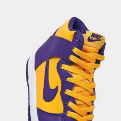 Big Kids' Nike Dunk High Casual Shoes Court Purple/Gold - DZ4454 500 -Default Template 7 DZ4454 500 P3