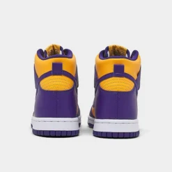 Big Kids' Nike Dunk High Casual Shoes Court Purple/Gold - DZ4454 500 -Default Template 7 DZ4454 500 P4