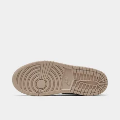 Nike Little Kids' Jordan Retro 1 Mid SE Craft Casual Shoes Sail/Taupe Haze/Fossil Stone - DZ4468 102 -Default Template 7 DZ4468 102 P6