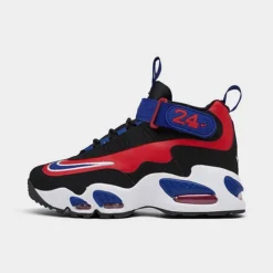 Big Kids' Nike Air Griffey Max 1 Casual Shoes Black/Deep Royal Blue/University Red - DZ5275Â 001