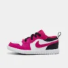 Nike Girls' Toddler Air Jordan 1 Low Alt Casual Shoes White/Fierce Pink/Black - DZ6956 160 -Default Template 7 DZ6956 160 P1
