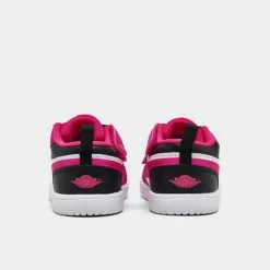 Nike Girls' Toddler Air Jordan 1 Low Alt Casual Shoes White/Fierce Pink/Black - DZ6956 160 -Default Template 7 DZ6956 160 P4