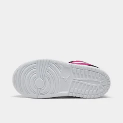 Nike Girls' Toddler Air Jordan 1 Low Alt Casual Shoes White/Fierce Pink/Black - DZ6956 160 -Default Template 7 DZ6956 160 P6