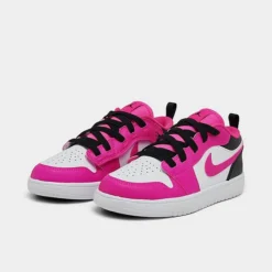 Nike Girls' Little Kids' Air Jordan Retro 1 Low Casual Shoes White/Fierce Pink/Black - DZ6958 160 9 Nike Girls' Little Kids' Air Jordan Retro 1 Low Casual Shoes White/Fierce Pink/Black - DZ6958 160 -Default Template 7 DZ6958 160 P2