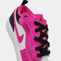 Nike Girls' Little Kids' Air Jordan Retro 1 Low Casual Shoes White/Fierce Pink/Black - DZ6958 160 10 Nike Girls' Little Kids' Air Jordan Retro 1 Low Casual Shoes White/Fierce Pink/Black - DZ6958 160 -Default Template 7 DZ6958 160 P3