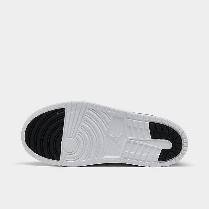 Nike Girls' Little Kids' Air Jordan Retro 1 Low Casual Shoes White/Fierce Pink/Black - DZ6958 160 8 Nike Girls' Little Kids' Air Jordan Retro 1 Low Casual Shoes White/Fierce Pink/Black - DZ6958 160 - Image 6