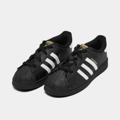 Kids' Toddler Adidas Originals Superstar Casual Shoes Core Black/Footwear White - EF5396 001 -Default Template 7 EF5396 001 P2