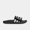 Big Kids' Adidas Adilette Comfort Adjustable Slide Sandals Core Black/Cloud White - EG1879 001 -Default Template 7 EG1879 001 P1