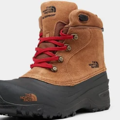 Big Kids' The North Face Chilkat Lace II Waterproof Boots Toasted Brown/TNF Black - F0A2T5RJ 210 -Default Template 7 F0A2T5RJ 210 P3