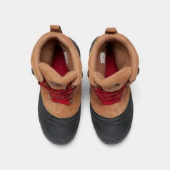 Big Kids' The North Face Chilkat Lace II Waterproof Boots Toasted Brown/TNF Black - F0A2T5RJ 210 -Default Template 7 F0A2T5RJ 210 P5
