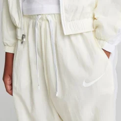 Girls' Nike Sportswear Woven Jogger Pants Coconut Milk/White/White - FB1269 113 -Default Template 7 FB1269 113 M5