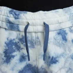 Kids' Nike Sportswear Tie-Dye Wash Club Fleece Shorts Diffused Blue/Midnight Navy - FB1337 491 -Default Template 7 FB1337 491 M4