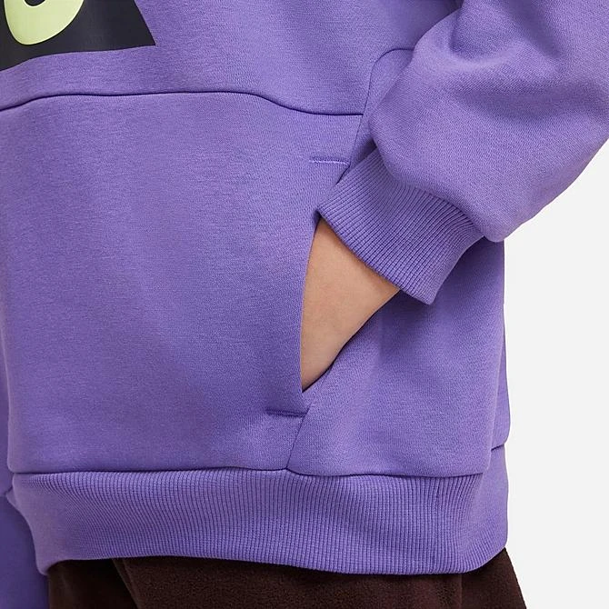 Kids' Nike ACG Icon Fleece Pullover Hoodie Action Grape/Gridiron/Light Lemon Twist/Monarch - FB4343 542 7 Kids' Nike ACG Icon Fleece Pullover Hoodie Action Grape/Gridiron/Light Lemon Twist/Monarch - FB4343 542 - Image 5