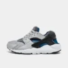 Big Kids' Nike Huarache Run Casual Shoes Light Smoke Grey/Dark Marina Blue/Smoke Grey - FB8030 001 1 Big Kids' Nike Huarache Run Casual Shoes Light Smoke Grey/Dark Marina Blue/Smoke Grey - FB8030 001 -Default Template 7 FB8030 001 P1