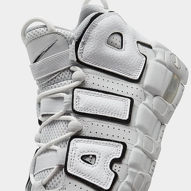 Big Kids' Nike Air More Uptempo Basketball Shoes Photon Dust/Metallic Silver/White - FD0022 001 5 Big Kids' Nike Air More Uptempo Basketball Shoes Photon Dust/Metallic Silver/White - FD0022 001 - Image 3