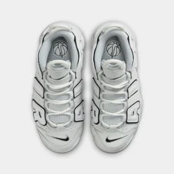 Little Kids' Nike Air More Uptempo Basketball Shoes Photon Dust/White/Black/Metallic Silver - FD0023 001 -Default Template 7 FD0023 001 P5