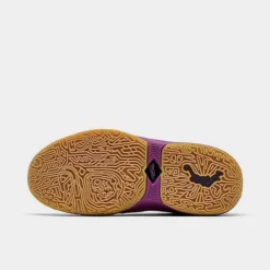 Little Kids' Nike LeBron 20 SE Stretch Lace Basketball Shoes Vivid Purple/Metallic Gold/Black - FD0208 500 -Default Template 7 FD0208 500 P6