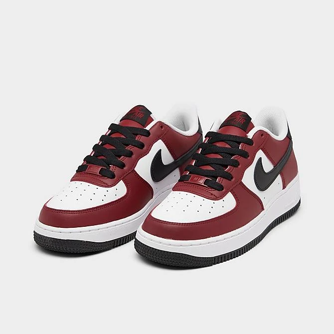 Big Kids' Nike Air Force 1 LV8 Casual Shoes Team Red/Black/White - FD0300 600 4 Big Kids' Nike Air Force 1 LV8 Casual Shoes Team Red/Black/White - FD0300 600 - Image 2