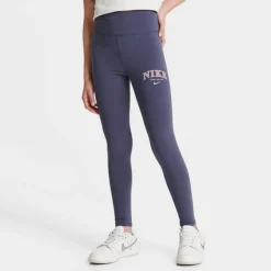 Girls' Nike Sportswear Favorites High-Waisted Leggings Gridiron - FD0889Â 015