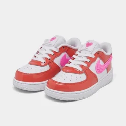 Kids' Toddler Nike Air Force 1 LV8 Casual Shoes Picante Red/Pink Spell/White - FD1033 600 -Default Template 7 FD1033 600 P2